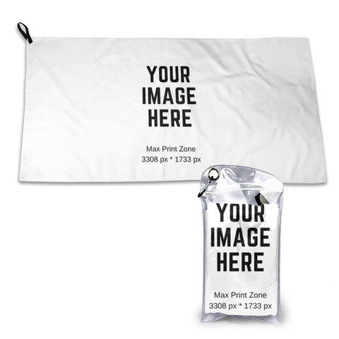 Fashion Custom Quick Dry Microfiber Towel Absorbents Your Own Design Quick Dry Towel Custom
