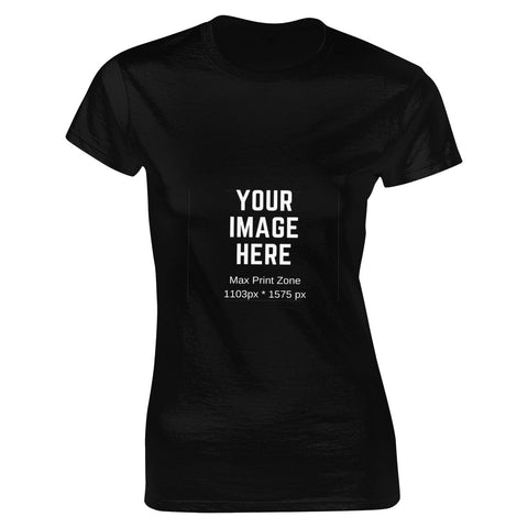 Fashion Womens T shirts Custom Printing Your Own Design Custom T-shirt for Women with Custom Logo